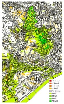 Blue Green Cities street map image