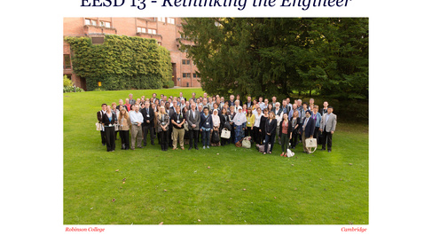 6th International Conference in Engineering Education for Sustainable Development (EESD13)