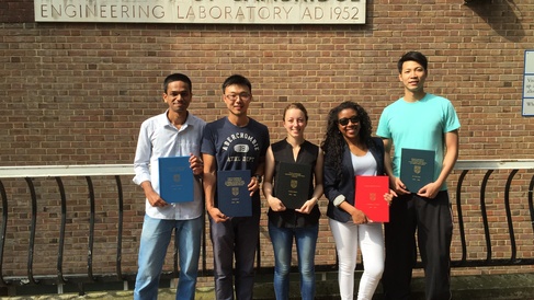 ESD MPhil Students hand in dissertations 2016