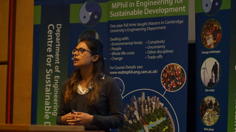 MPhil student Nafisa Bhikhoo wins best presentation prize 2015 