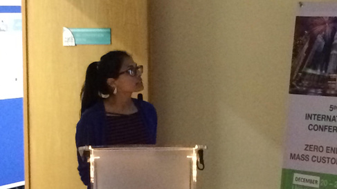 Nafisa Bhikhoo, ESD14-15, presents her research at ZEMCH 2016 in Malaysia