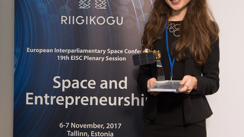Space for Sustainability Award Winner Katherine Bruce (ESD 16-17)