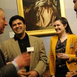 HRH The Prince of Wales at Cambridge Trusts Scholar's Reception 