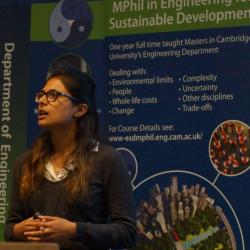 MPhil student Nafisa Bhikhoo wins best presentation prize 2015 