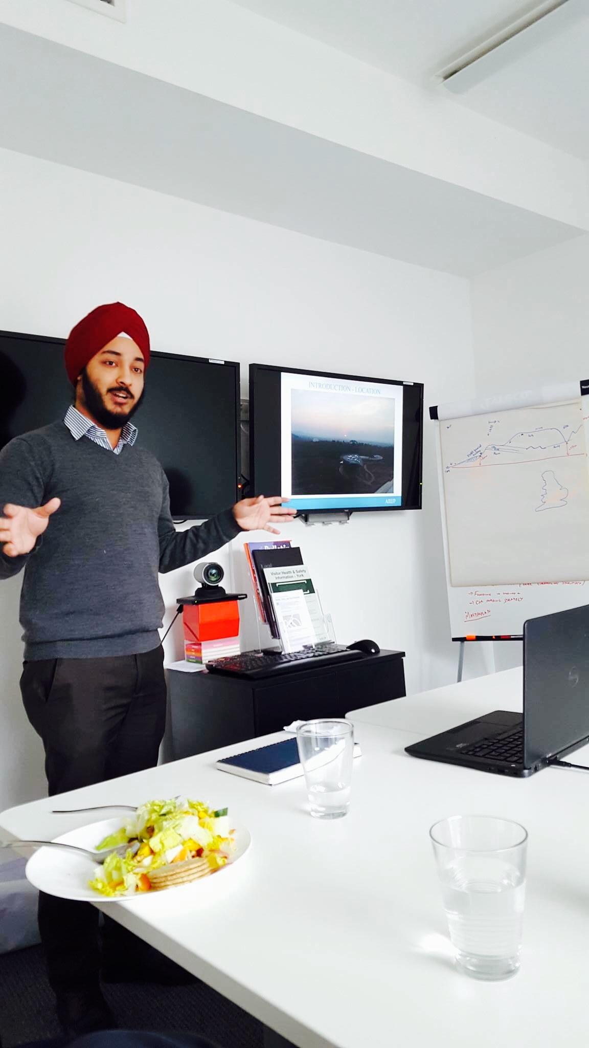 Photo Credit: J Singh Jaspreet Singh, ESD MPhil student (14-15) wins Arup competition to support Agastya’s Raspberry Pi project.
