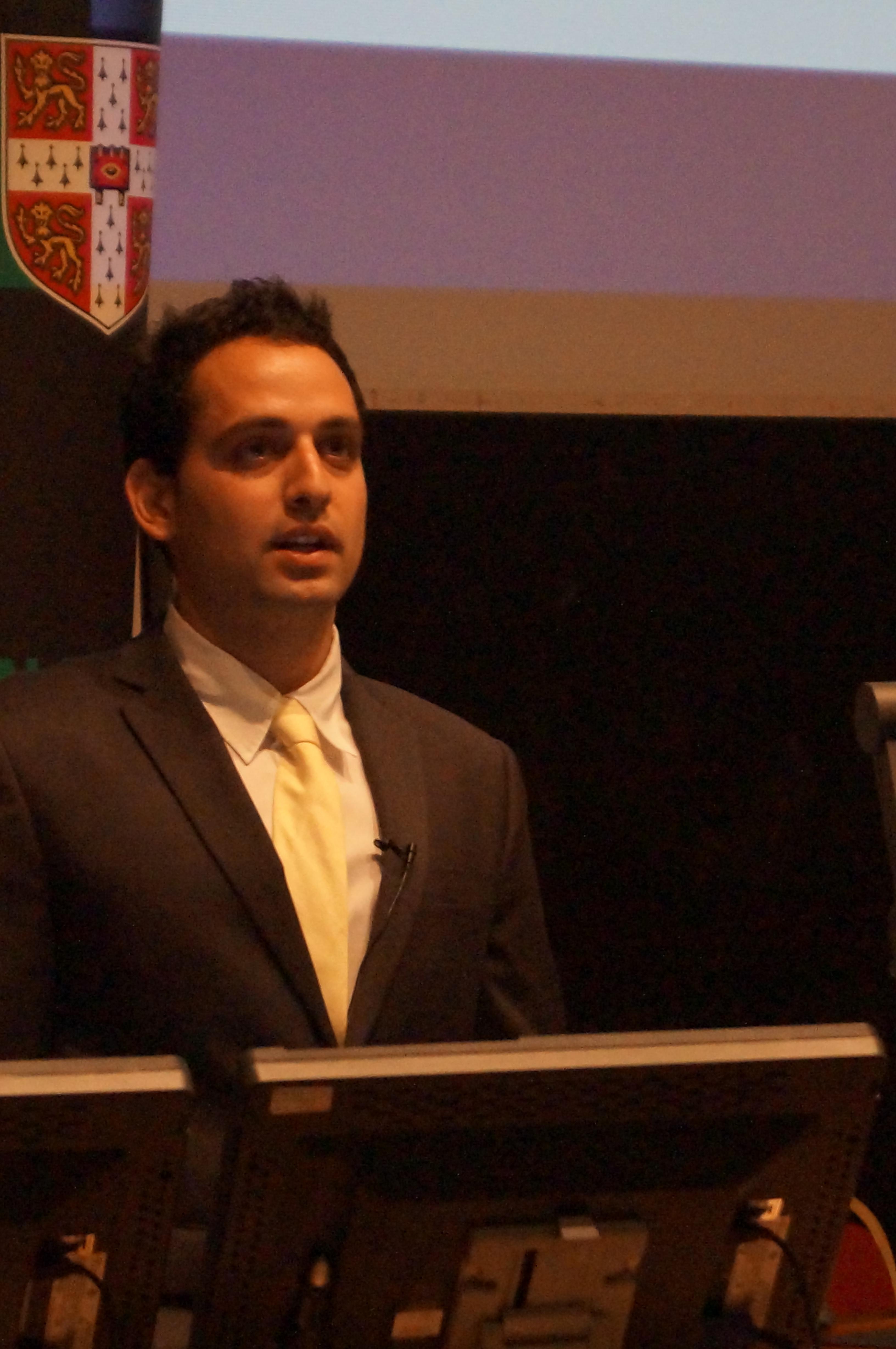 MPhil student Doros Nicolaides wins best presentation prize 2014