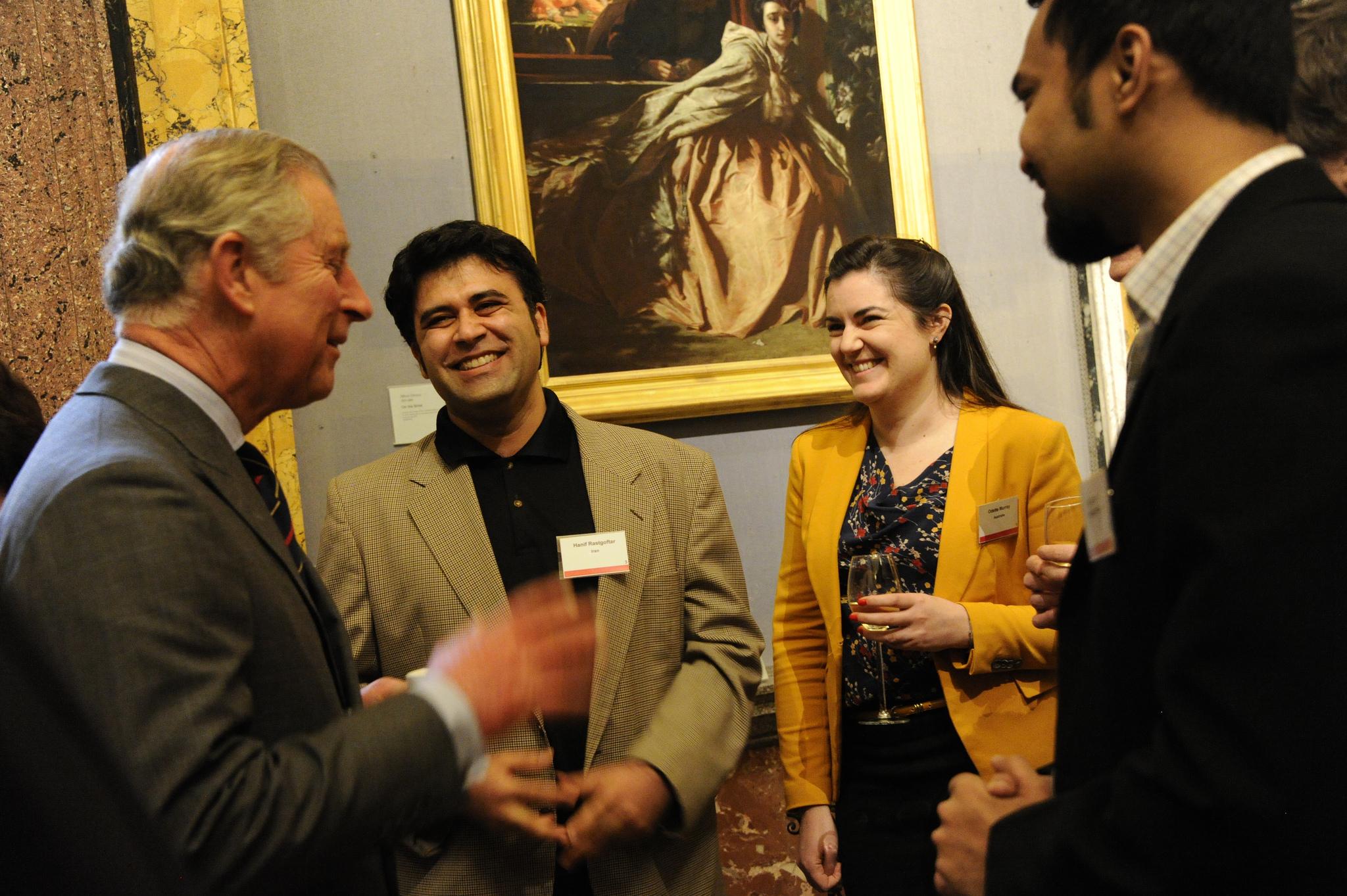 HRH The Prince of Wales at Cambridge Trusts Scholar's Reception 