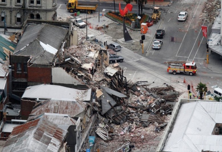 Christchurch earthquake damage 2010-11