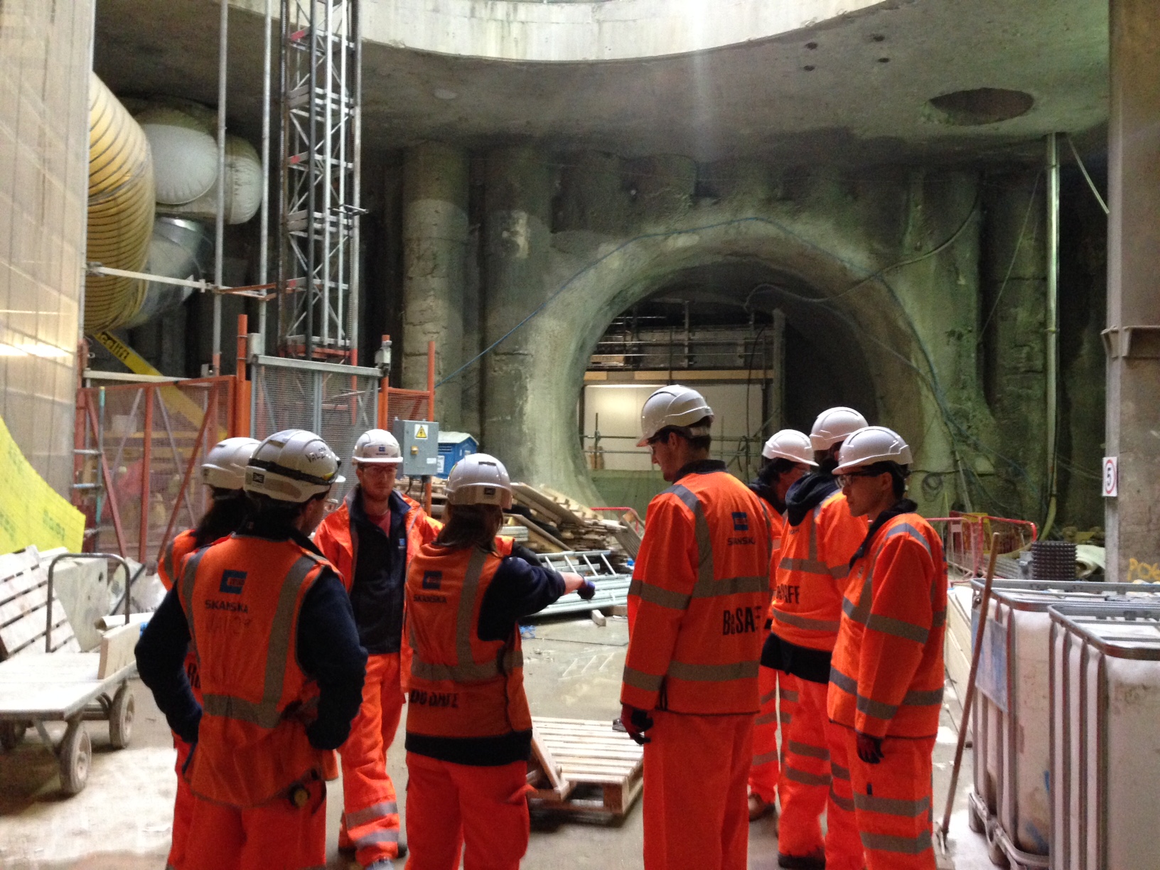 ESD MPhil Students visit to Crossrail March 16 v 2