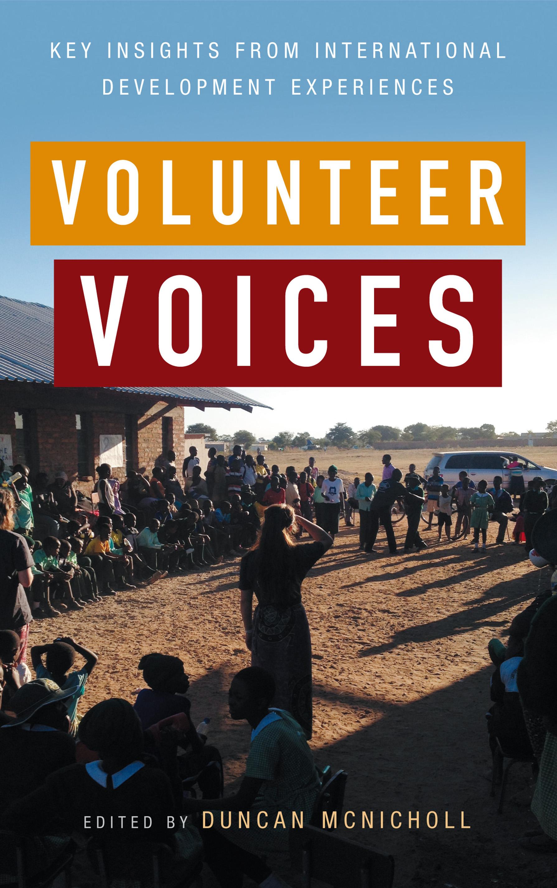 Duncan McNicholl, PhD student, launches new book "Volunteer Voices."